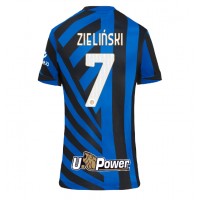 Camisa de time de futebol Inter Milan Piotr Zielinski #7 Replicas 1º Equipamento Feminina 2024-25 Manga Curta